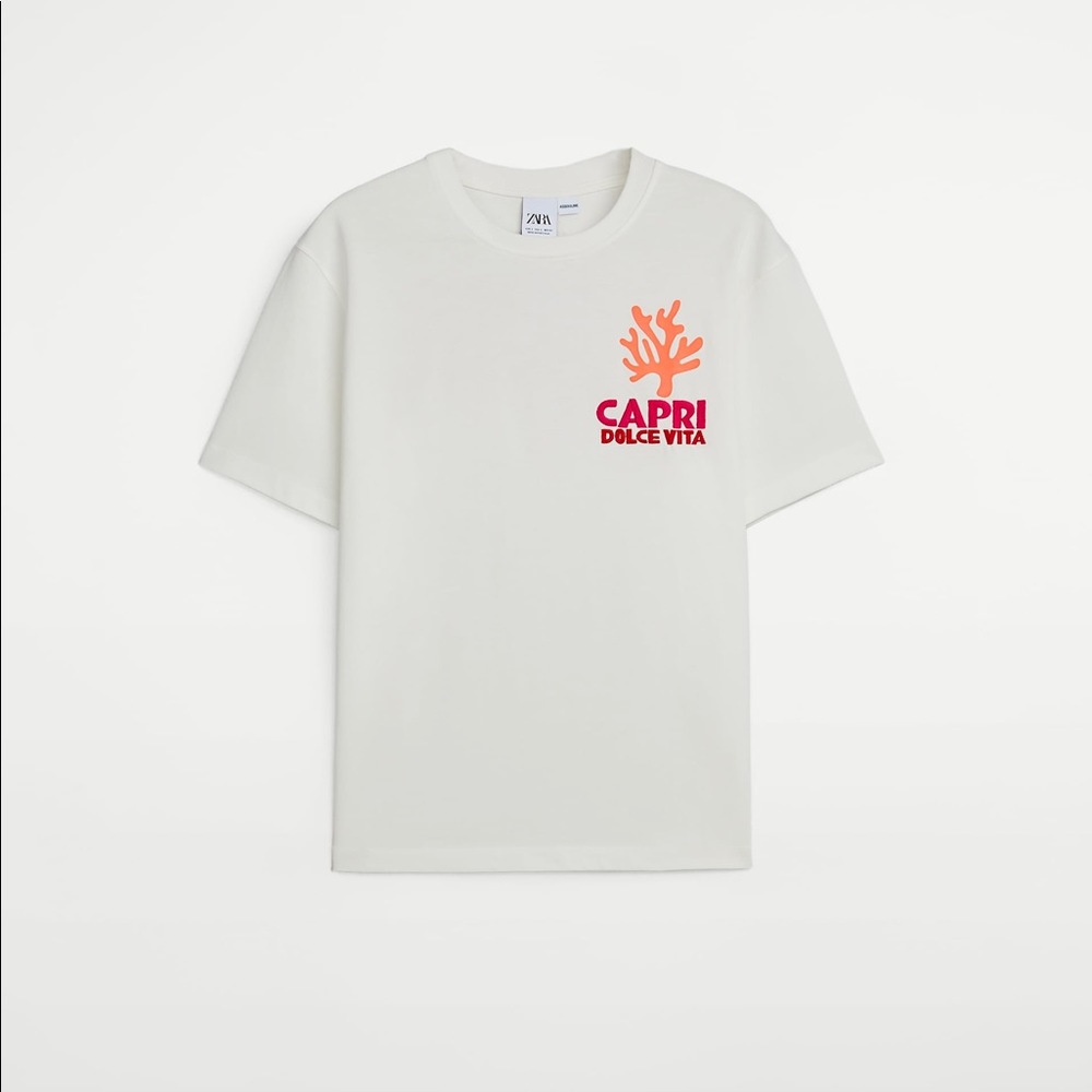 Zara x Assouline collab Capri T-Shirt